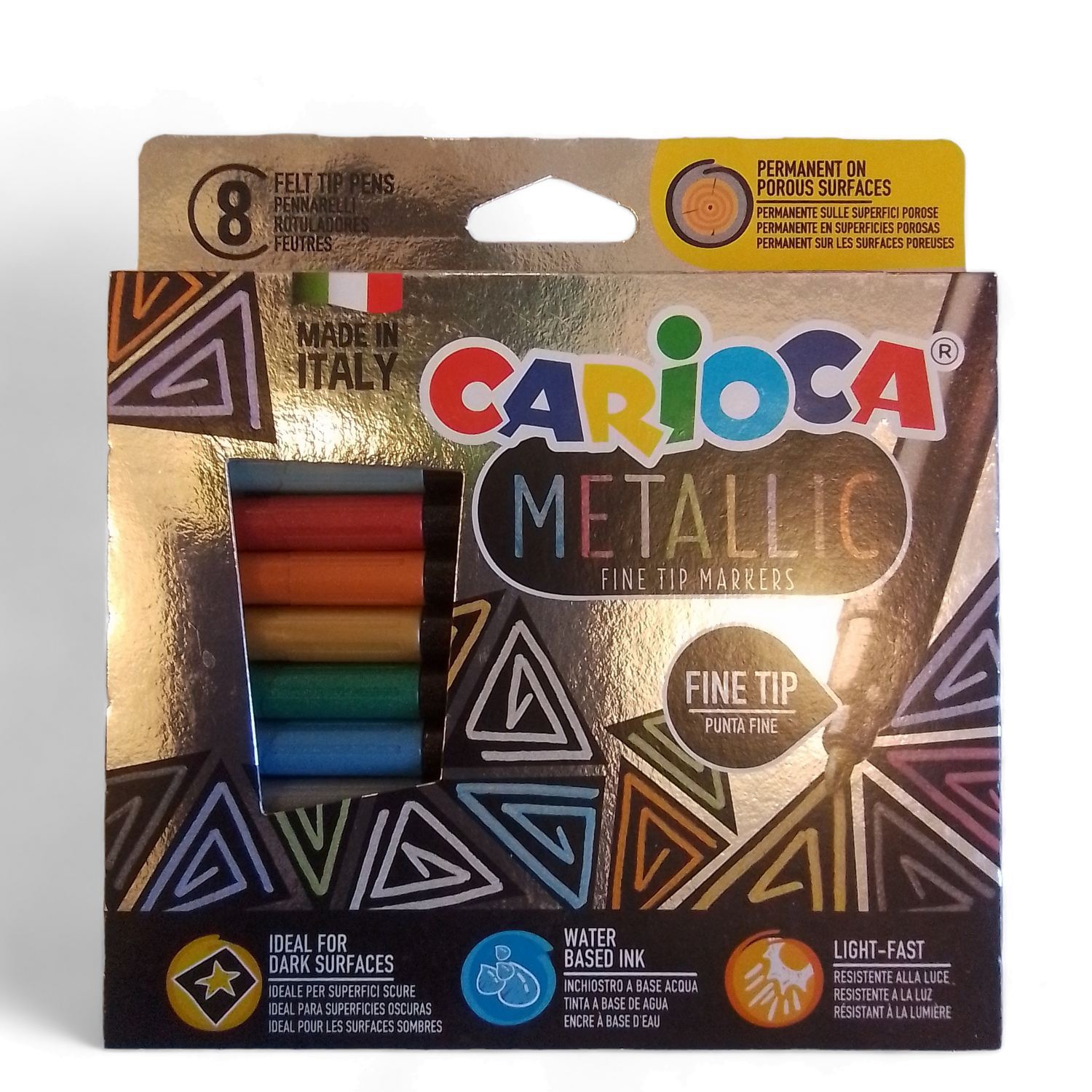 CARIOCA - PENNARELLI METALLIC – Cartoleria Barbieri di Turelli Elena, P.le  San Domenico, 2 MODENA - P.I. 03148310364