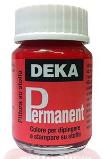 DEKA - PERMANENT - 25 ml - COLORI PER TESSUTO - PER TESSUTI CHIARI - La  Casa dei Colori